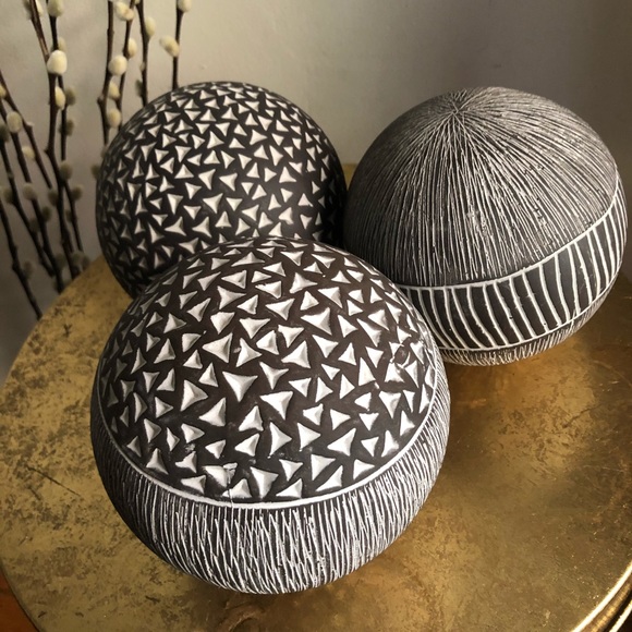 Pier 1 Other - 3 Pier 1 decorative balls